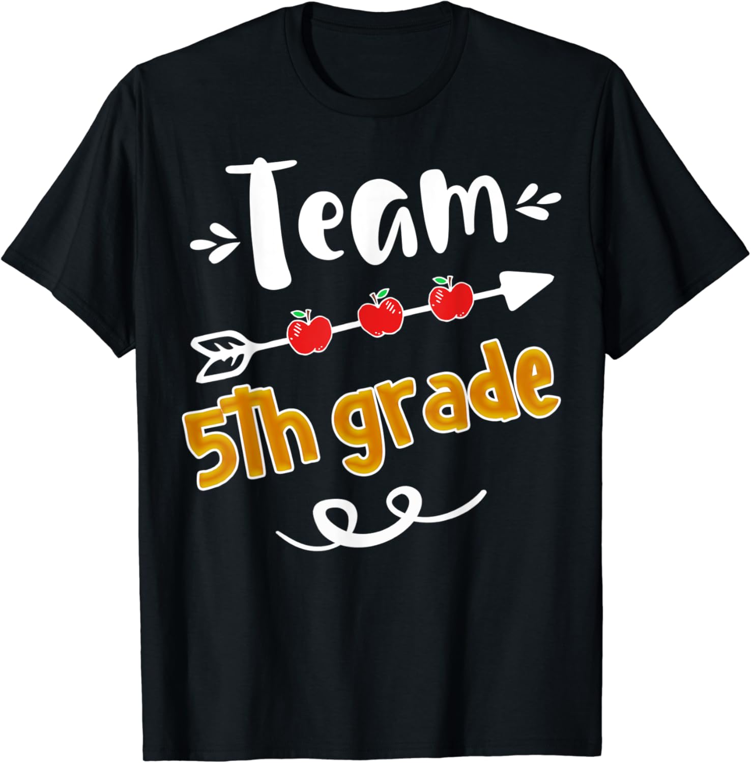 Team 5th Grade Shirt Kids Or teacher Back To School Gift